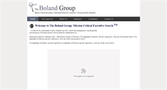 Desktop Screenshot of bolandgroup.hiringhook.com