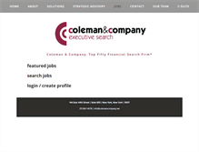 Tablet Screenshot of colemanv2.hiringhook.com