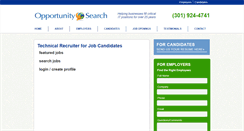 Desktop Screenshot of opportunitysearchinc.hiringhook.com